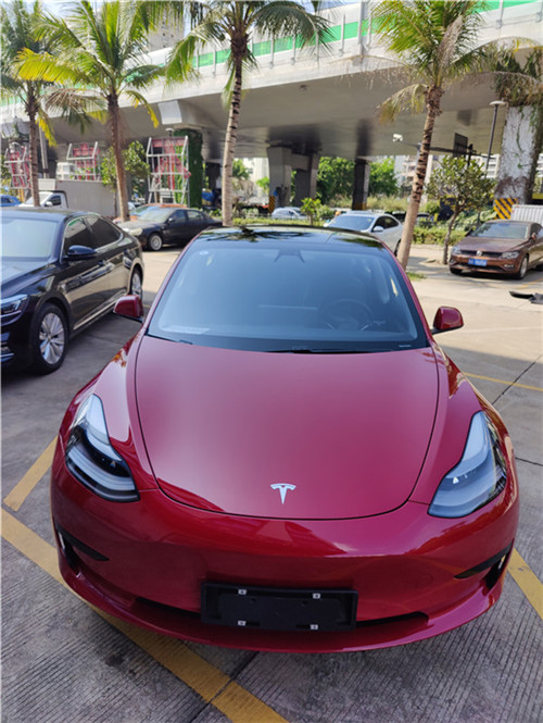 紅(hóng)色model3